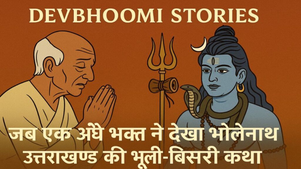 Devbhoomi Stories: जब एक अंधे भक्त ने देखा भोलेनाथ – उत्तराखंड की भूली-बिसरी कथा